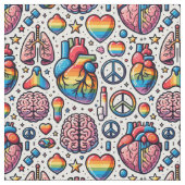 医療LGBTQI ファブリック (クローズアップ)