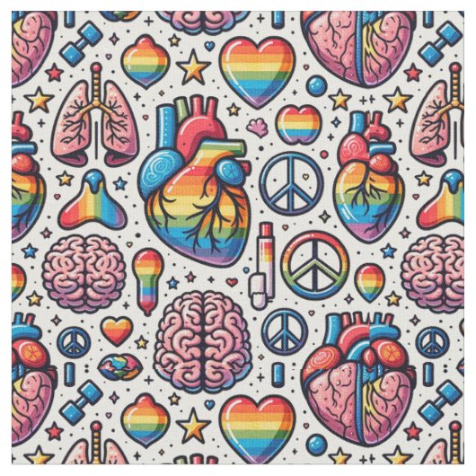 医療LGBTQI ファブリック (クローズアップ)