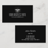 医白熱［赤熱］光を放つ療記気に号名刺 名刺 (正面/裏面)