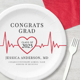 医科エレガント卒会 ペーパープレート