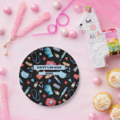 医科パーソナライズされた室研究室の週パーティー ペーパープレート (パーティー)