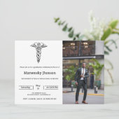 医科卒モダン業アナウンスメント写真学校 案内状 (スタンド正面)