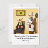 医科卒業おもしろい会招待状 招待状 (正面)