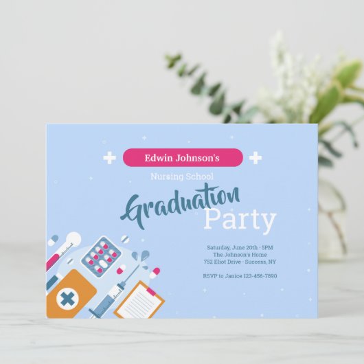 医科卒業者 招待状 (スタンド正面)