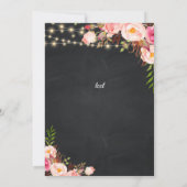 医科大学ボホ フラワー 卒業 招待状 (裏面)