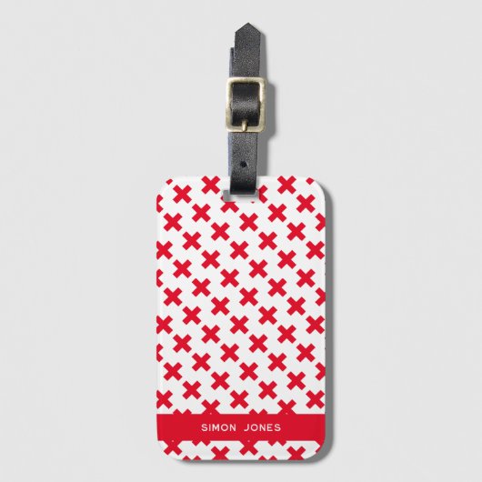 医科書生名 ラゲッジタグ (正面縦)