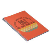 医科研おもしろい究技術mlmヴィンテージ夕日 ノートブック (右側)