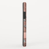 医科,ナース,医師をテーマにした聴診器,名前 Case-Mate iPhoneケース (裏面/右)