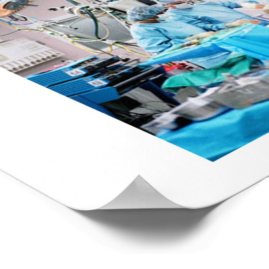 医者おもしろいのユーモア ポスター (角)