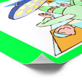 医者おもしろいのユーモア ポスター (角)