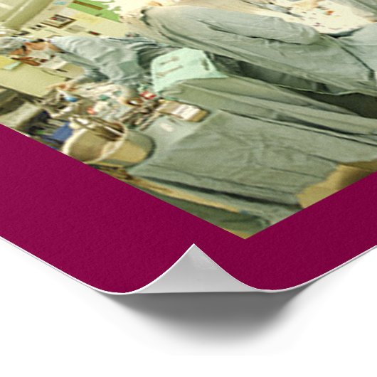 医者おもしろいのユーモア ポスター (角)