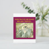 医者おもしろいのユーモア ポストカード (スタンド正面)