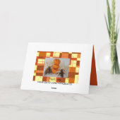 医者およびスタッフのためのThankgivingカード シーズンカード (裏面)