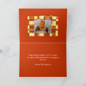 医者およびスタッフのためのThankgivingカード シーズンカード (内部)