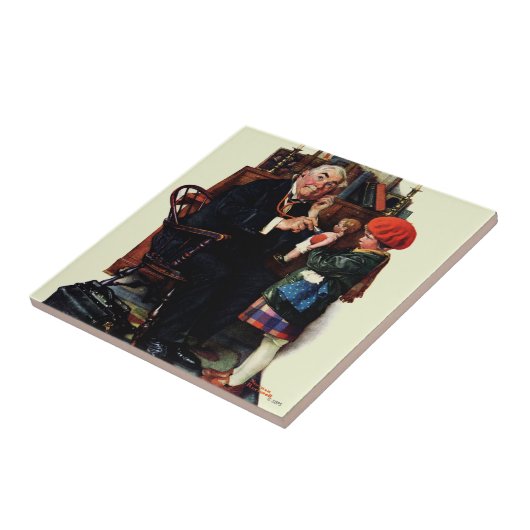 医者および人形 タイル (側面)