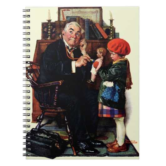 医者および人形 ノートブック (正面)