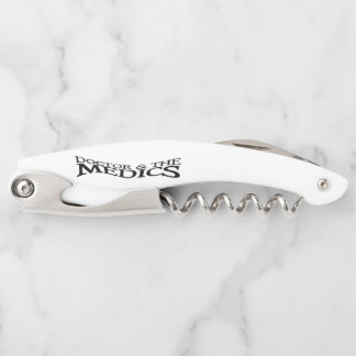 医者および医者のコルクねじ ソムリエナイフ