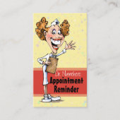 医者か医学のカスタムなアポイントメントのメモ 予約カード (正面)