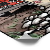 医者がポスターに痘を発見おもしろいする ポスター (角)