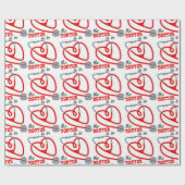 医者が入院している ラッピングペーパー (フラット)