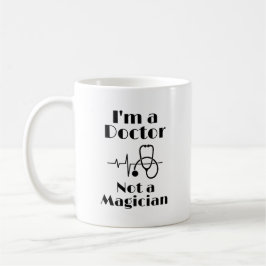 医者であって魔術師ではない コーヒーマグカップ