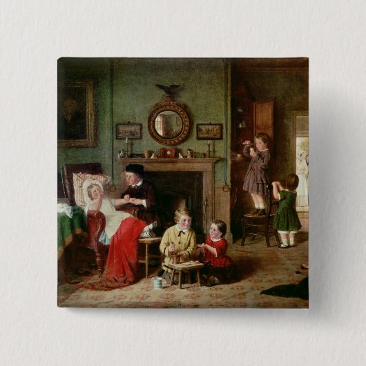 医者で遊ぶこと 缶バッジ (正面)