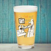 医者とおもしろい医学的なテーマの漫画が二つ。 タンブラーグラス