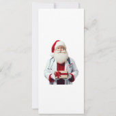 医者としてのサンタ 招待状 (裏面)