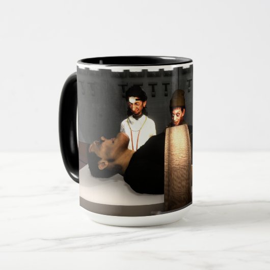 医者と怪物とフリッツマグ マグカップ (正面左)