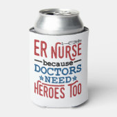 医者にもヒーローが必要なERナース 缶クーラー (缶正面)