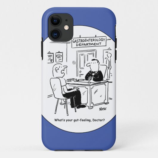 医者に直感を聞かれた Case-Mate iPhoneケース (裏面)