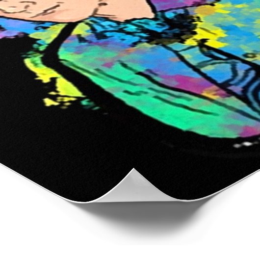 医者に診てもらう ポスター (角)