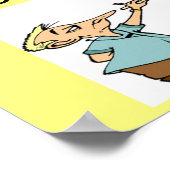 医者のおもしろい冗談 ポスター (角)