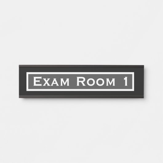 医者のオフィス歯科医診察室ドアサイン サインプレート (正面)