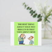 医者のジョーク ポストカード (スタンド正面)