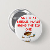 医者のナースの冗談 缶バッジ (正面&裏面)