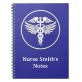 医者のナースは青に注意します ノートブック (正面)