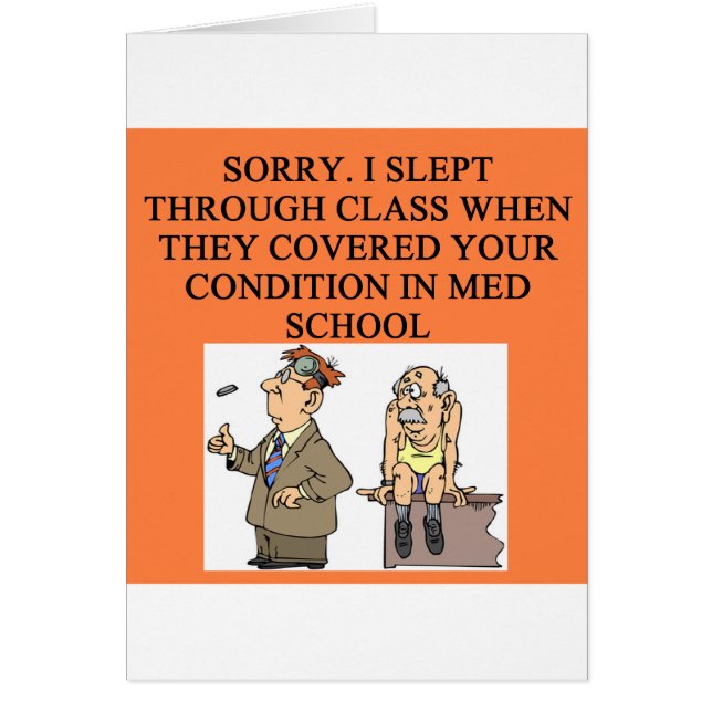 医者の冗談 (正面)