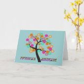 医者の助手のギフト カード (黄色い花)