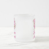 医者の助手のギフト フロストグラスマグカップ (中央)