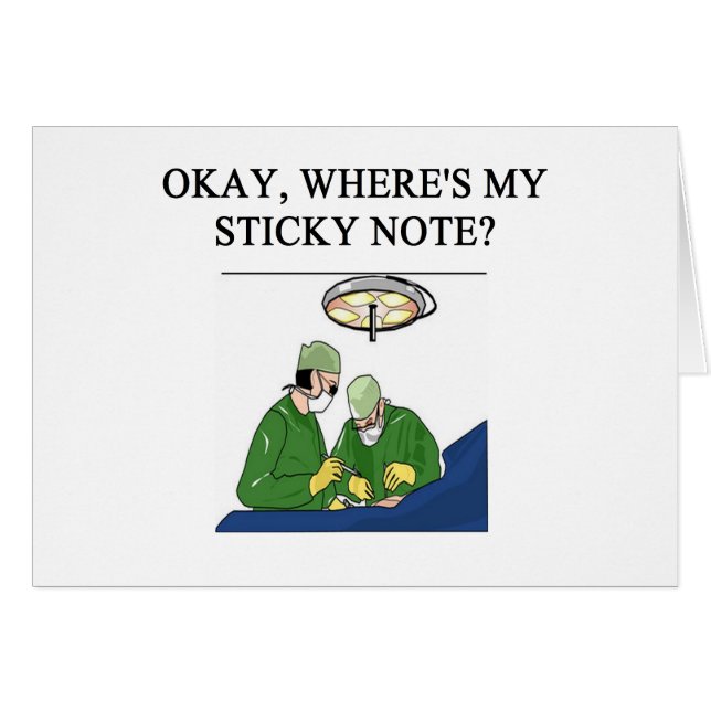 医者の医者の外科医の冗談 (正面横)