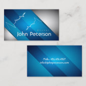 医者の医者練習の心臓学医 名刺 (正面/裏面)