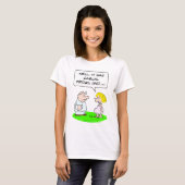 医者の患者妊娠したカジュアルな金曜日 Tシャツ (正面フル)