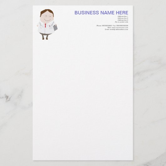 医者の文房具 便箋 (正面)