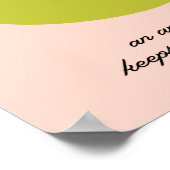 医者の日に保のリンゴ遠くに ポスター (角)