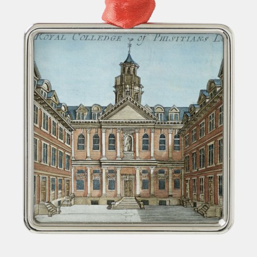 医者の王室のな大学 メタルオーナメント (正面)