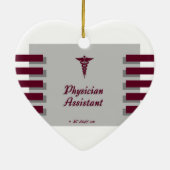 医者の補助オーナメント セラミックオーナメント (裏面)