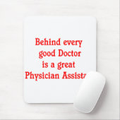 医者の補助マウスパッド マウスパッド (マウス)
