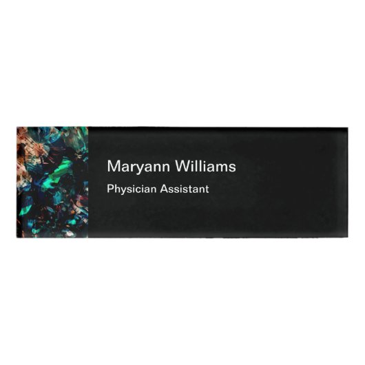 医者の補助職員 名札 (正面)