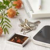 医者の訪問 キーホルダー (側面)